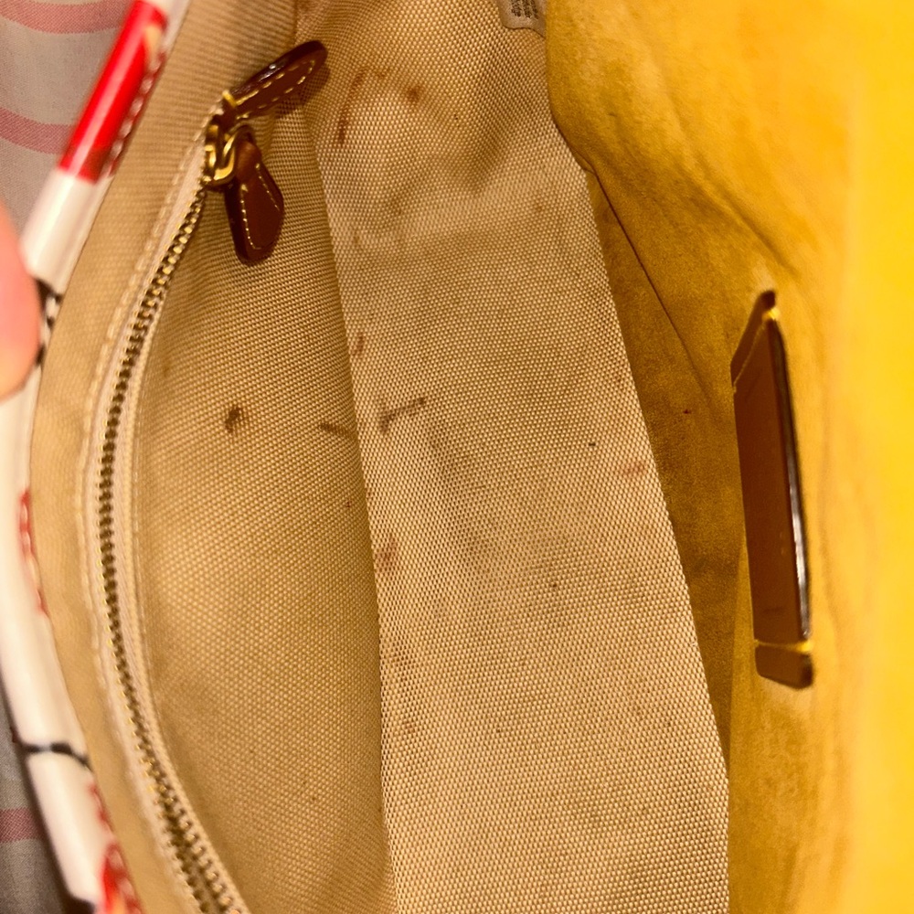 Coach Cherry Print Soft tabby Bag - Picture 8 of 10